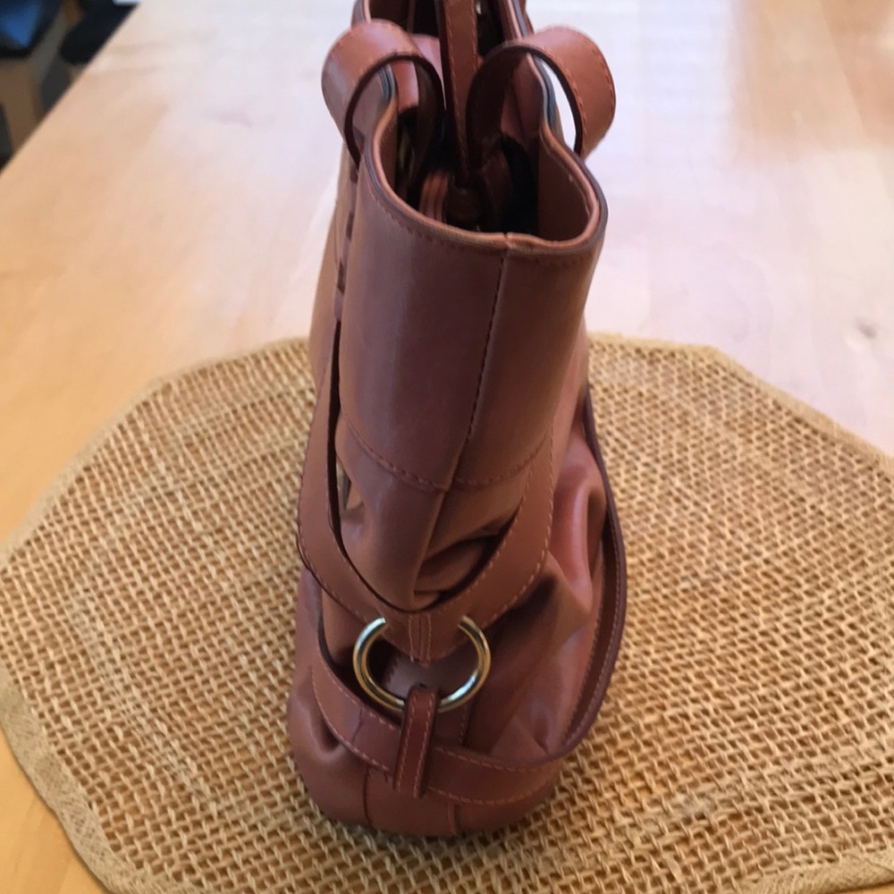 NEW Rose Pink RINA RICH Vegan Leather PURSE - Picture 5 of 7